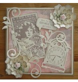 Marianne Design Marianne Design, Romantic Vintage With love, stamp CS0866