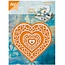 Joy!Crafts und JM Creation Prægning og udskæring skabelon, hjerte