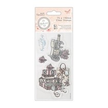 Clear stamps, 75 x 140mm - Bellisima - Célébrez