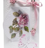 REDDY Handcraft Flower Card Set Staf Wesenbeek 3, 6 for design of cards.