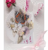 REDDY Handcraft Flower Card Set Staf Wesenbeek 3, 6 for design of cards.