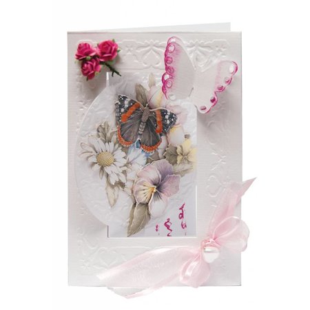 REDDY Carte de fleur tricot Set Staf Wesenbeek 3, 6 pour la conception de cartes.