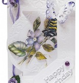 REDDY Handcraft Flower Card Set Staf Wesenbeek 3, 6 for design of cards.