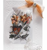 REDDY Handwerk Flower Card Set Staf Wesenbeek 3, 6 voor het ontwerp van de kaarten.