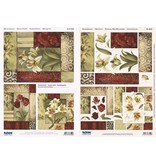 BILDER / PICTURES: Studio Light, Staf Wesenbeek, Willem Haenraets 3D die hoja + hoja patrón, corte "Facetas Tarjetas: flores"
