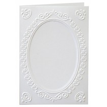 3 cards with embossed frame A6