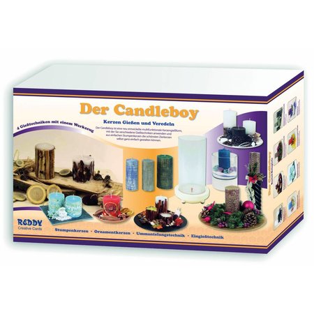 BASTELZUBEHÖR / CRAFT ACCESSORIES CandleBoy Gießformenset