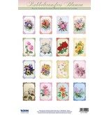 REDDY Rub, 16 bouquets pour les mini-cartes + 16 mini cartes