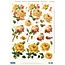 BILDER / PICTURES: Studio Light, Staf Wesenbeek, Willem Haenraets 3D die cut sheet yellow roses, A4