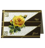 BILDER / PICTURES: Studio Light, Staf Wesenbeek, Willem Haenraets 3D die cut sheet yellow roses, A4