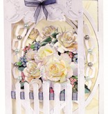 BASTELSETS / CRAFT KITS: Bastelset: Fence kort Roses