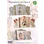 BASTELSETS / CRAFT KITS: Bastelset: Paravantkarten with clowns