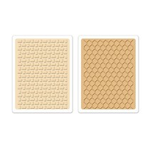 2 prægning mapper, Textured Impressions