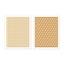 Sizzix 2 embossing folders, getextureerde Impressions