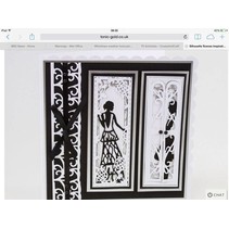 NEW: punching and embossing stencil, set of 3 !!