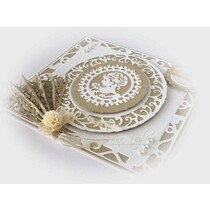 Cutting en embossing stencils, Rococo Charlotte Cameo