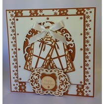 NOVO: puncionar e de estampagem estênceis, Dia Presente