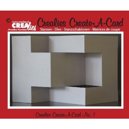 Crealies und CraftEmotions NEW: metal cutting dies for pop-up cards!