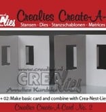 Crealies und CraftEmotions NIEUW: Metal stansmessen voor pop-up kaarten!