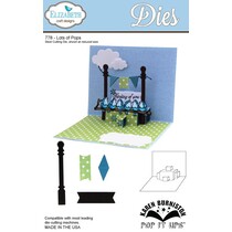 NUEVO: El corte de metal muere, Elizabeth Craft pop-up de perforación y relieve de la plantilla