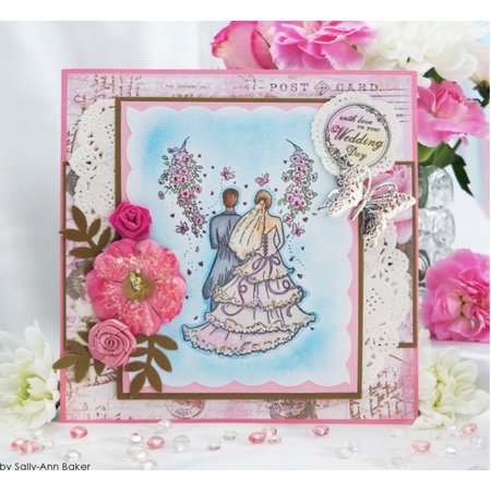 Wild Rose Studio`s Stamp set set At the altar, size A7, Clear stamps