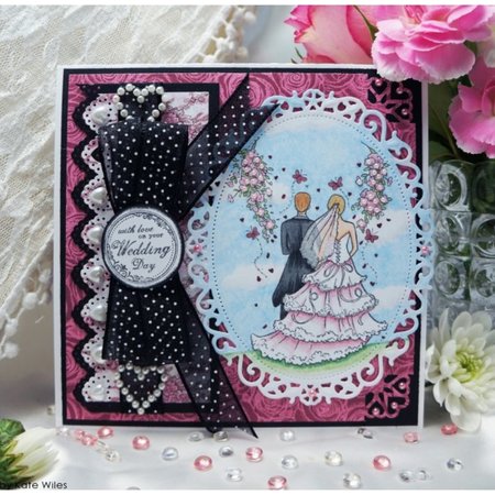 Wild Rose Studio`s Stamp set set At the altar, size A7, Clear stamps