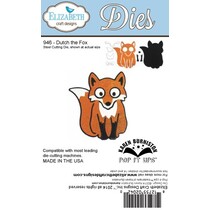 NIEUW: Het snijden van metaal sterft, Elizabeth Craft Designs, "Nederlandse Fox" door Karen Burnisto