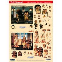 3D-Stanzbogen: "M.I. HUMMEL", für 2 Motive
