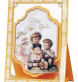 BASTELSETS / CRAFT KITS: 3D NoteCards: "MI Hummel", voor 4 kaarten