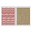 Sizzix 2 carpetas de grabación en relieve, 2PK, 15.56cm x 11.11cm