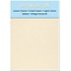 DESIGNER BLÖCKE  / DESIGNER PAPER 10 hojas A4, 250gr / m², en ambos lados con estampado de lino satén, crema