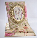 TONIC Tonic, stampaggio e goffratura stencil TOPPER DEL SET + Testo BUON COMPLEANNO