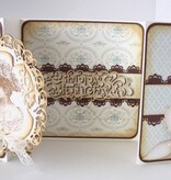 TONIC Tonic, estampage et gaufrage pochoirs TOPPER LE SET + texte JOYEUX ANNIVERSAIRE
