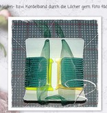 BASTELZUBEHÖR / CRAFT ACCESSORIES Golfkarton, grof, A5, 10 vel