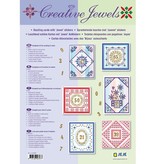 Exlusiv Conjunto Material: Aniversario / Juego de 6 tarjetas con brillantes