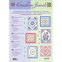 Materiaal set: Anniversary / Set van 6 kaarten met gloeiende
