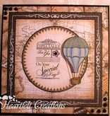 Heartfelt Creations aus USA sellos de goma, 4 motivos, Diario etiquetas de texto para todas las ocasiones