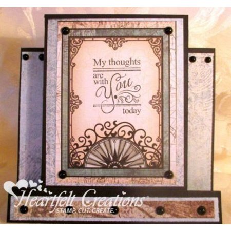 Heartfelt Creations aus USA sellos de goma, 4 motivos, Diario etiquetas de texto para todas las ocasiones