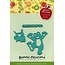 Yvonne Creations Embossing and cutting template, happy frog