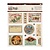 Sticker A4 Die cut sheets with 12 stickers Label