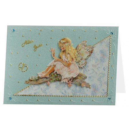 BASTELSETS / CRAFT KITS: Bastelset Fantasy Fairies 3D sheets