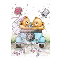 A7 stempel set Just Married