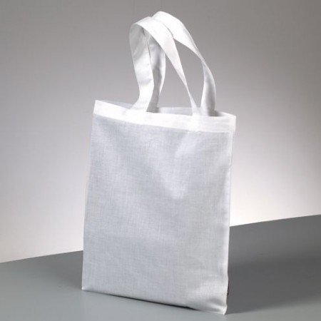 Textil Tote cotton, short handle, to paint, stamp on and much more