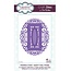 Creative Expressions Stamping and embossing stencil, Dainty Oval Frame