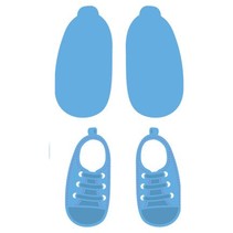 Corte e estampagem stencils Creatables - Minhas primeiras sapatilhas