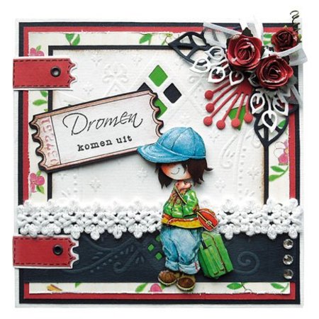 Marianne Design Taglio e goffratura stencil, etichette, etichette