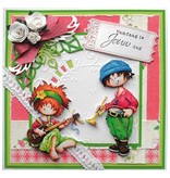 Marianne Design Taglio e goffratura stencil, etichette, etichette