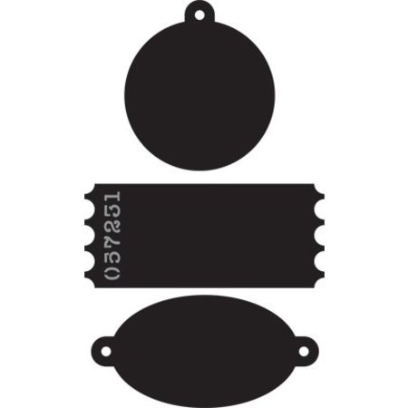 Marianne Design Taglio e goffratura stencil, etichette, etichette