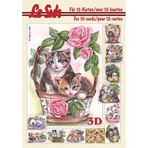 3D Buch A5, KATZEN