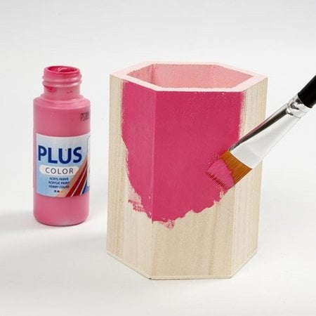 Objekten zum Dekorieren / objects for decorating Bastelset: pen holder for paint and decorate with glitter stickers
